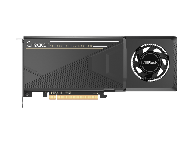 ASRock R9700 CT 32G Creator Radeon AI PRO R9700 Graphics Card