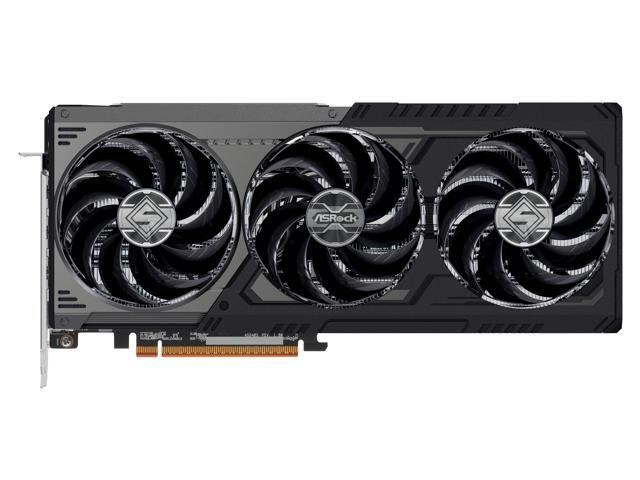 ASRock RX9070XT SLD 16G Steel Legend Radeon RX 9070 XT Graphics Card