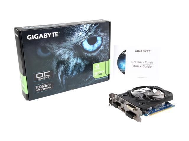 Refurbished: GIGABYTE Ultra Durable 2 Series GeForce GT 740 Video Card ...