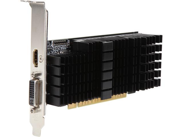 GIGABYTE GeForce GT 710 2GB GDDR5 PCI Express 2.0 x8 Low Profile Video Card GV-N710D5SL-2GL