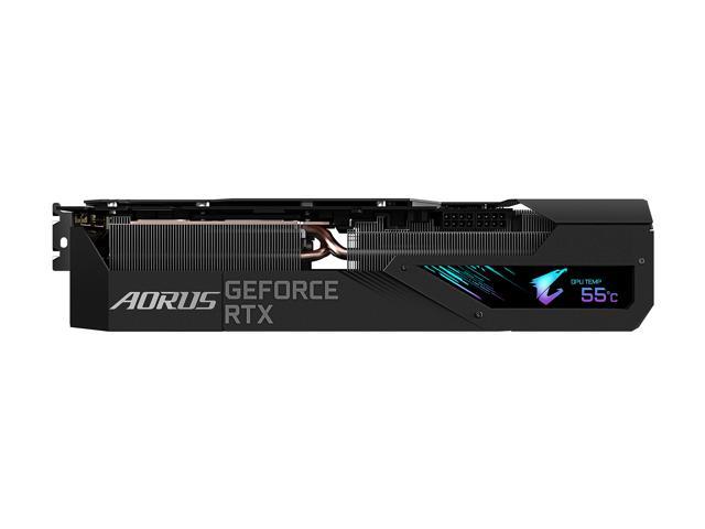 GIGABYTE AORUS GeForce RTX 3090 MASTER 24GB Video Card, GV