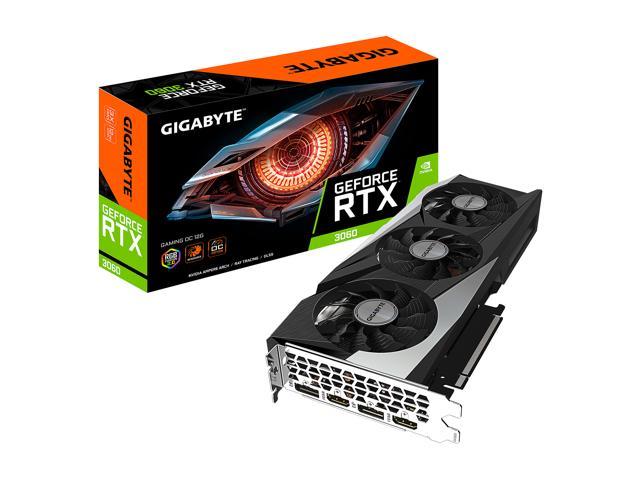 GIGABYTE GeForce RTX 3060 GAMING OC 12G Graphics Card, 3 x