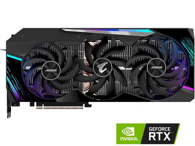 GIGABYTE AORUS GeForce RTX 3080 MASTER 10GB GDDR6X PCI Express 4.0 ATX  Video Card GV-N3080AORUS M-10GD (rev. 3.0) (LHR)