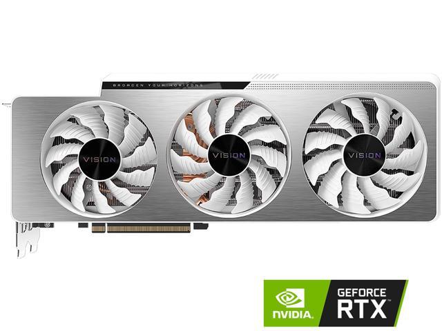 GIGABYTE Vision OC GeForce RTX 3080 10GB GDDR6X PCI Express 4.0 ATX Video  Card GV-N3080VISION OC-10GD (rev. 2.0) (LHR)