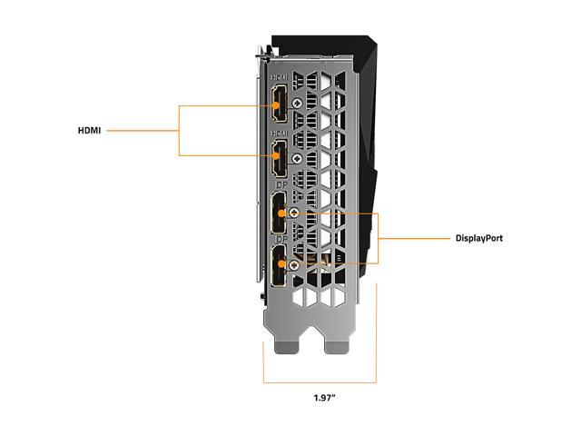 GIGABYTE Radeon RX 6600 XT GAMING OC 8G Graphics Card, WINDFORCE