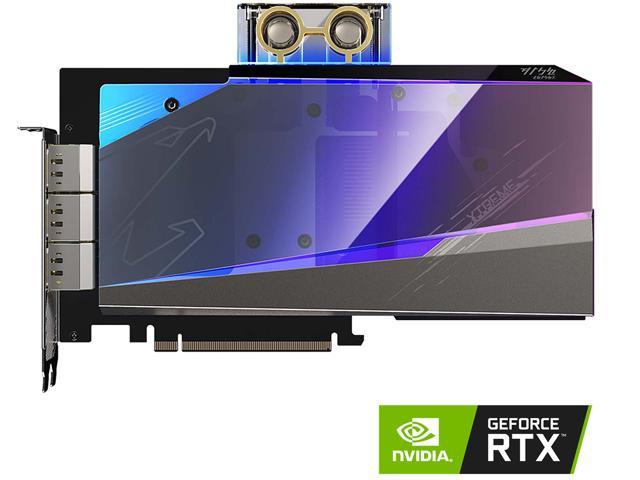 GIGABYTE AORUS GeForce RTX 3080 12GB GDDR6X PCI Express 4.0 ATX Video Card GV-N3080AORUSX WB-12GD