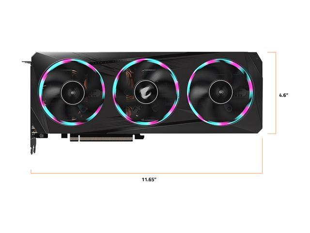 GIGABYTE AORUS GeForce RTX 3050 ELITE 8G Graphics Card, 3x WINDFORCE ...