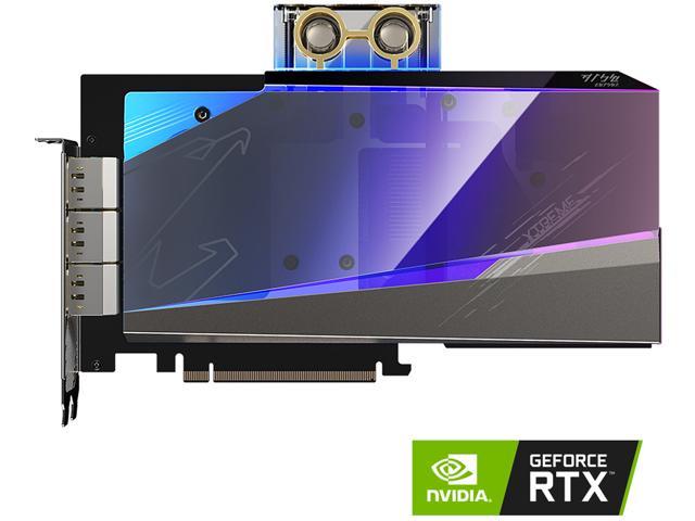 GIGABYTE AORUS GeForce RTX 3080 Ti 12GB GDDR6X PCI Express 4.0 ATX Video Card GV-N308TAORUSX WB-12GD