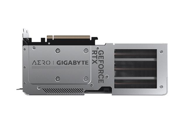  GIGABYTE GeForce RTX 4060 AERO OC 8G Graphics Card, 3X  WINDFORCE Fans, 8GB 128-bit GDDR6, GV-N4060AERO OC-8GD Video Card :  Electronics