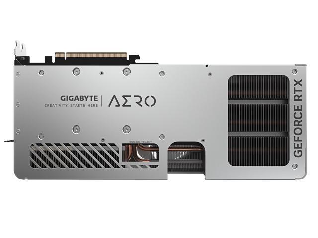 GIGABYTE GeForce RTX 4080 SUPER AERO OC 16G Graphics Card, 3x WINDFORCE  Fans, 16GB 256-bit GDDR6X, GV-N408SAERO OC-16GD Video Card