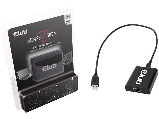 Club 3D SenseVision USB 2.0 to HDMI Graphics Model CSV-2000H