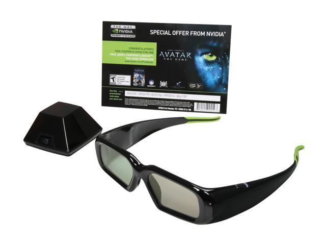NVIDIA 3D Vision Glasses Kit w/ Limited Edition Avatar 3D Stereo Glasses Model 942107010007001