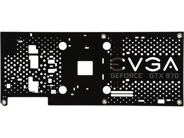EVGA GTX 970 Backplate ACX 2.0 Model 100-BP-0972-B9