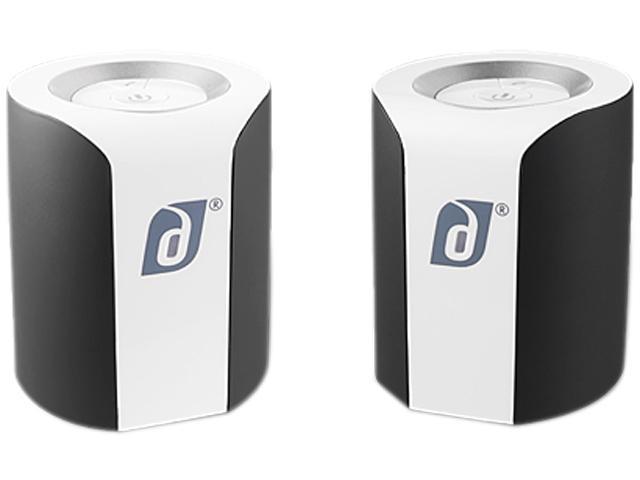 Damson Jet Speakers in White/Black