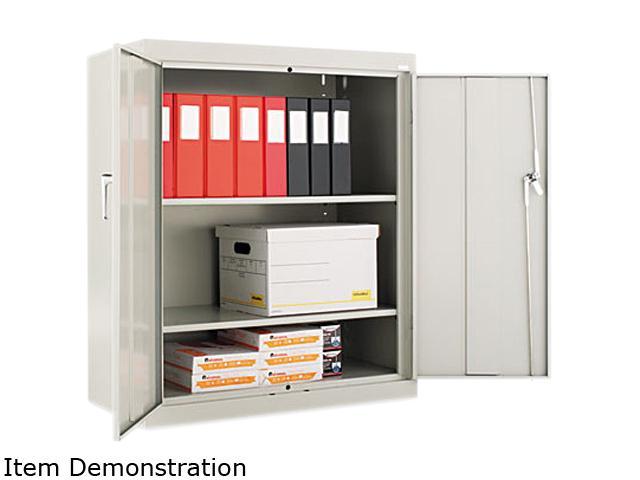 Alera Assembled 42" High Storage Cabinet w/Adjustable Shelves 36w x 18d Light