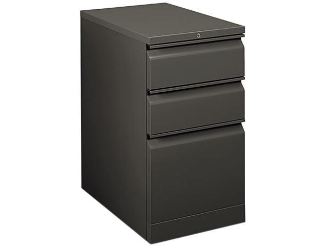 Flagship Mobile Box/Box/File Pedestal Full Radius Pull 22-7/8d Charcoal