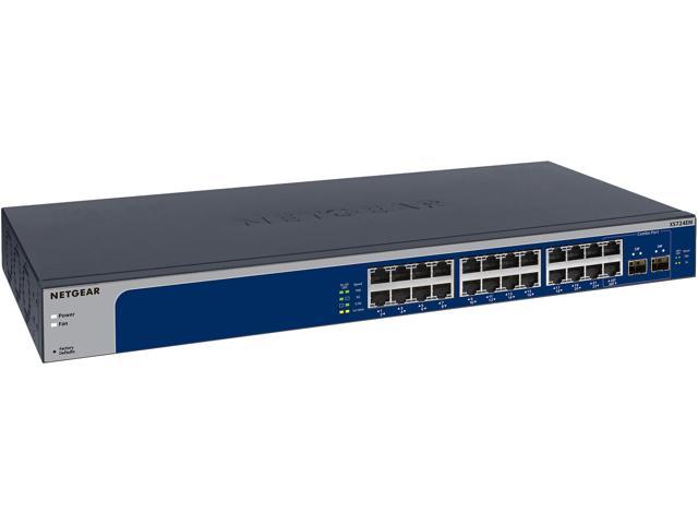 NETGEAR 24-Port 10G/Multi-Gigabit Smart Managed Plus Switch (XS724EM)