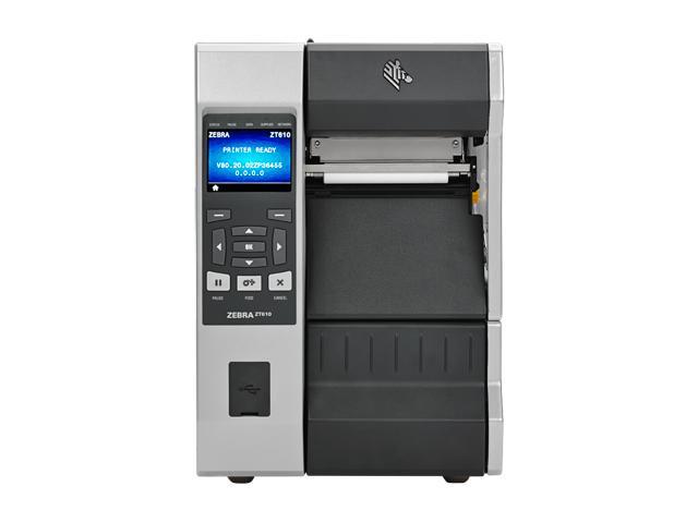 Zebra Zt610 4 Industrial Thermal Transfer Label Printer With Color Screen 300dpi Serial Usb 7149