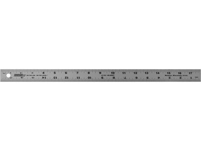 johnson-level-model-j118-18in-aluminum-rule-1-8-and-1-16in-1-1-8in-wide