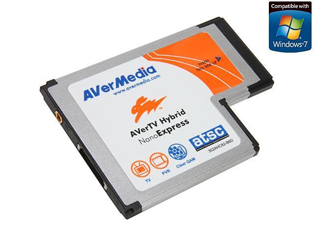 AVerMedia AVer TVHybrid Nano Express TV and Laptop Tuner Card Model HC82 ATSC 