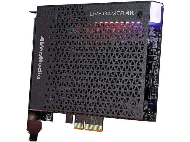 AVerMedia Live Gamer 4K - 4Kp60 HDR Capture Card, Ultra-Low Latency for Broadcasting and Recording PS4 Pro and Xbox One X, PCIe Gen2x4 (GC573)
