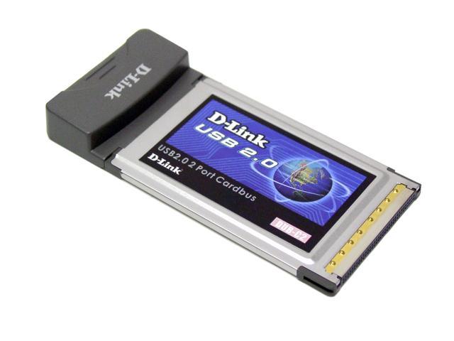 D-Link DUB-C2 USB PCMCIA Card 2 x USB 2.0