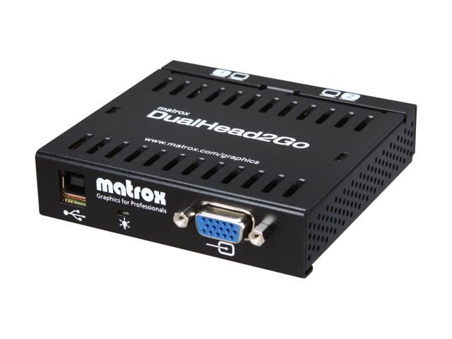 Matrox D2G-A2D-IF DualHead2Go Digital Edition External Graphics eXpansion Module 