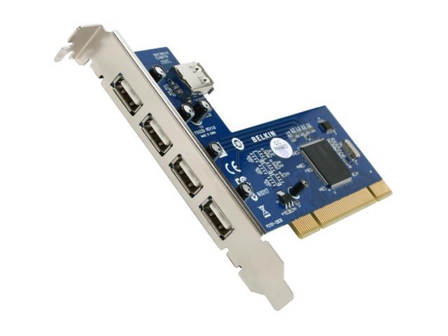 BELKIN Hi-Speed USB 2.0 5-Port PCI Card Model F5U220v1
