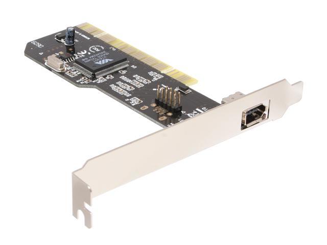 SYBA IEEE 1394a FireWire PCI Card with Internal 9-pin Header Model SD-VIA-FW1E1H