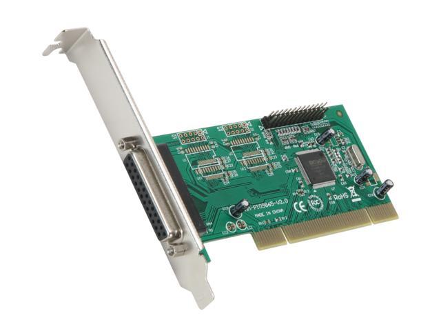 SYBA 2 Port Parallel DB25 PCI 2.1 32 Bit Card SY-PCI10002