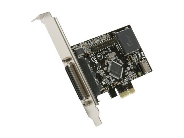 SYBA 4 x Serial / 1 x Parallel Ports PCI-Express Card Model SD-PEX50023