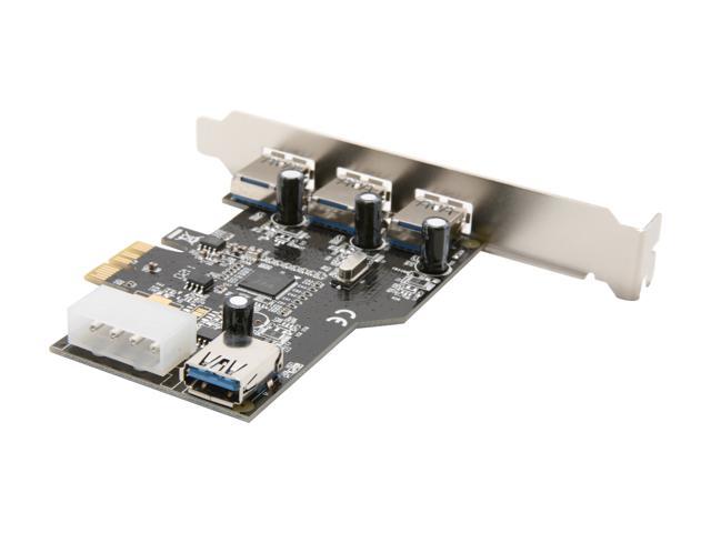 Syba Usb 3.0 Pci-e Card With Hdd Power Connector (3 + 1 Ports) Model Sd 