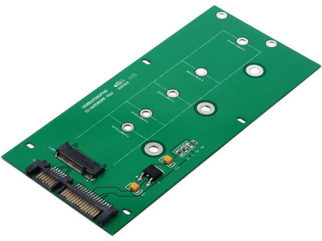 SYBA M.2 NGFF to SATAIII Card with Full & Low Profile Brackets Model SI-ADA40084