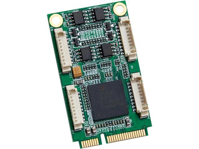 SYBA 2/4-Port RS232 Industrial Mini PCI-E Serial Card Model SI-MPE15050