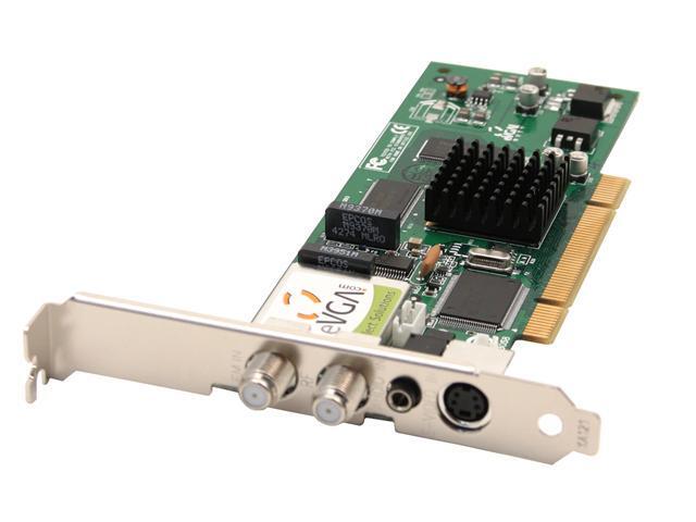 eVGA NVTV TV Tuner 16M SDR PCI TV Tuner Card 016-P1-NVTV-TX PCI ...