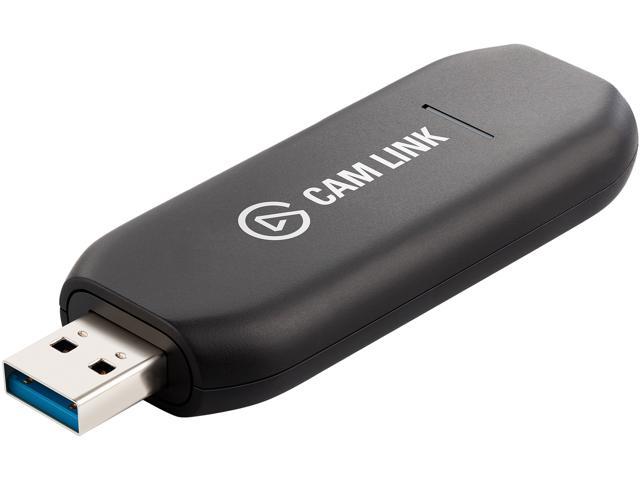 demoler equivocado Minimizar Elgato Cam Link 4K - HDMI to USB 3.0 Camera Connector, Broadcast Live and  Record in 1080p60 or 4K at 30 fps via a Compatible DSLR, Camcorder or  Action Cam - Newegg.com