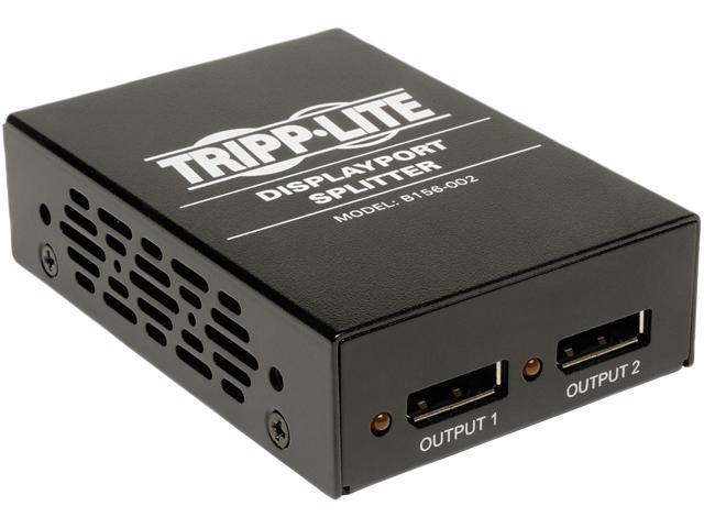 Tripp Lite B156-002 2-Port DisplayPort 1.2 Multi-Stream Transport (MST ...