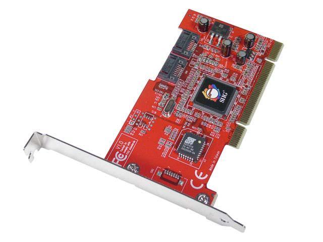 SIIG SC-SAT212 PCI SATA High-Speed Dual-Channel Host Adapter