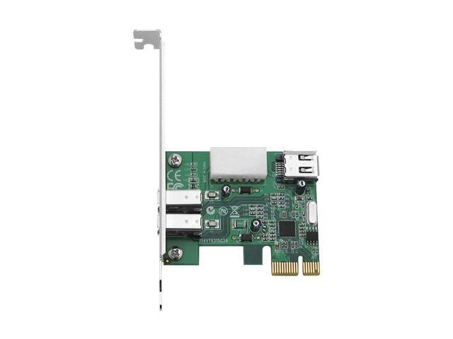 SIIG NN-FW0012-S1 - FireWire Adapter - PCIe Low Profile - FireWire 800 X 3 SIIG NN-FW0012