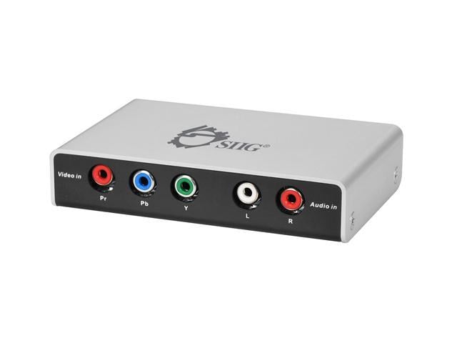 SIIG Component Video & Audio to HDMI Converter CE-CM0611-S1