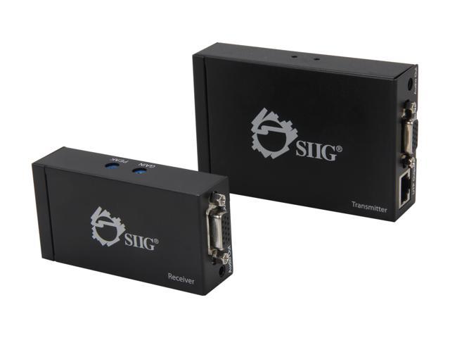 SIIG VGA & Audio CAT5 Extender CE-VG0N11-S1