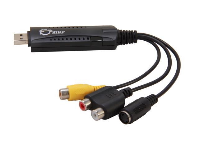 SIIG JU-AV0211-S1 USB 2.0 Video Capture Adapter