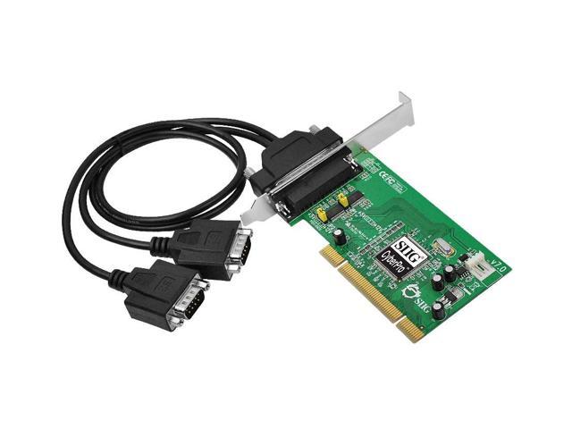 SIIG Dual Profile PCI 2-Port RS232 Serial Adapter Model JJ-P20211-S7