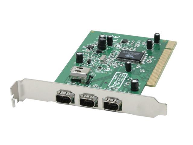 StarTech.com 4 Port IEEE-1394 FireWire PCI Card with Digital Video Editing Kit Model PCI1394_4