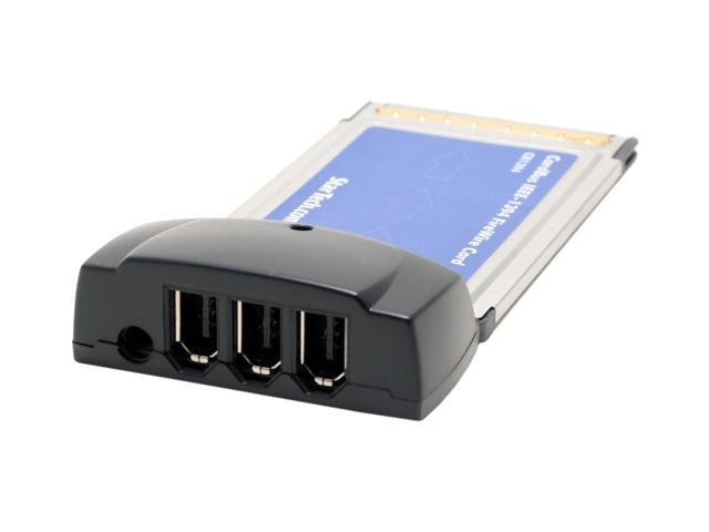 StarTech CB1394 3 Port CardBus 1394a FireWire Adapter Card - Digital Video Editing Kit