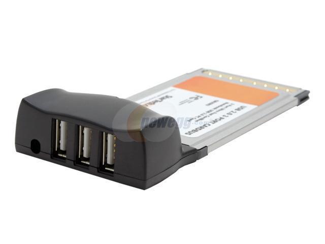 StarTech.com CBUSB2 USB PCMCIA Card 3 x USB 2.0