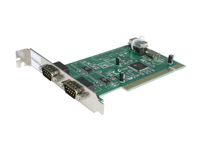StarTech.com 2 Port PCI RS232 Serial Adapter Card with 16950 UART (PCI2S950)