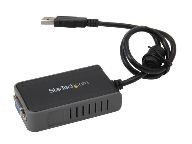 startech.com usb to vga adapter - external usb video graphics card for pc and mac