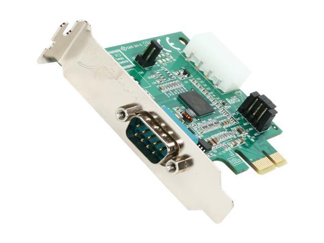 StarTech.com PEX1S952LP 1 Port Low Profile Native PCI Express RS232 Serial Card with 16950 UART - PCIe Serial Card - 1 Port LP RS232 Card