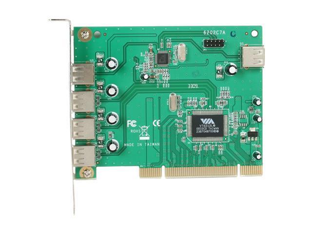 7 Port Pci Usb Card Adapter Model Pciusb7